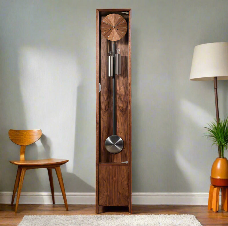 Comitti Froxfield floor clock in walnut