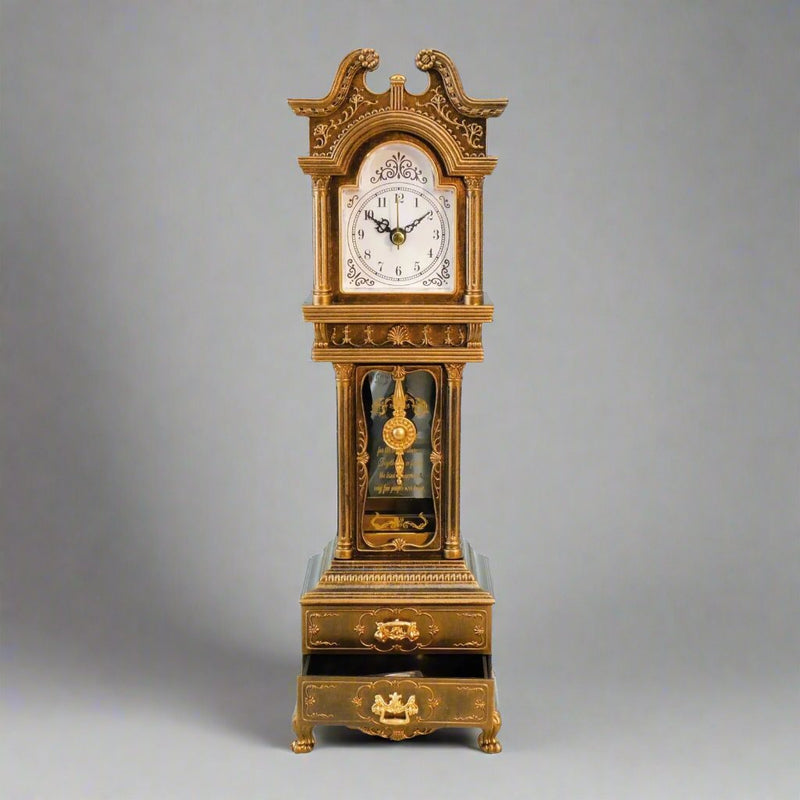 Little Grandfather clock and music box